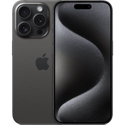 Apple iPhone 15 Pro nano SIM + eSIM 512GB Black Titanium (Черный Титан) - фото 10944
