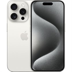 Apple iPhone 15 Pro Max nano SIM + eSIM 256GB White Titanium (Белый Титан) - фото 11322