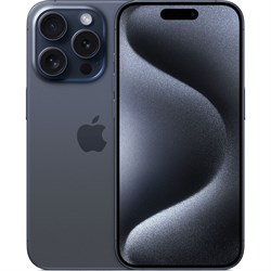 Apple iPhone 15 Pro Max nano SIM + eSIM 256GB Blue Titanium (Синий Титан) - фото 11342