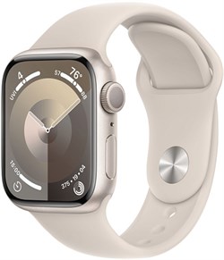 Apple Watch Series 9 (GPS) 41mm Starlight Sport Band (Сияющая звезда) 3075