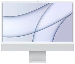 Apple iMac 24" Retina 4K, M1 (8C CPU, 8C GPU), 16 ГБ, 256 ГБ SSD, Silver (серебристый), Русифицированный - фото 12849