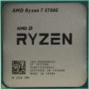 Процессор AMD Ryzen 7 5700G AM4, 8 x 3800 МГц, OEM - фото 6788