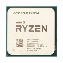 Процессор AMD Ryzen 9 5900X AM4, 12 x 3700 МГц, OEM - фото 6790