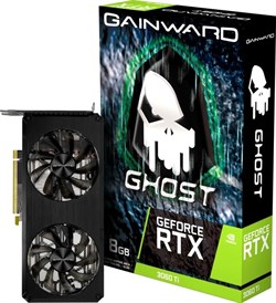 Видеокарта Gainward GeForce RTX 3060Ti Ghost 8GB GDDR6 LHR - фото 8410