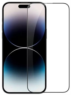 Защитное стекло на iPhone 14 Pro с усиленной кромкой - фото 8608