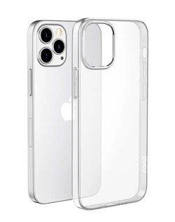 Чехол Hoco Light Series для iPhone 14 Pro прозрачный - фото 8620