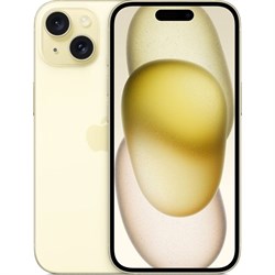 Apple iPhone 15 NanoSIM+eSIM 256GB Yellow (Желтый) - фото 9974