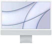 Apple iMac 24" Retina 4K, M1 (8C CPU, 8C GPU), 16 ГБ, 256 ГБ SSD, Silver (серебристый), Русифицированный