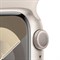 Apple Watch Series 9 (GPS) 41mm White Sport Band (Серебристый) - фото 11620